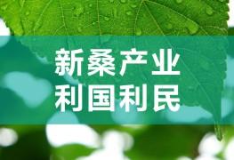 新桑產業，利國利民